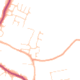 Daytime road noise heatmap for CO9 2TL