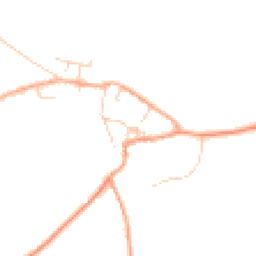 Daytime road noise heatmap for CO9 3BS