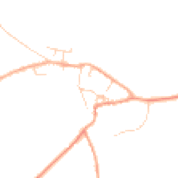 Daytime road noise heatmap for CO9 3BZ