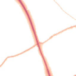 Daytime road noise heatmap for CO9 3DY