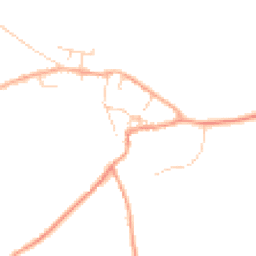 Daytime road noise heatmap for CO9 3ER