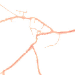 Daytime road noise heatmap for CO9 3EX