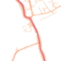 Daytime road noise heatmap for CO9 4EF