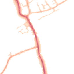 Daytime road noise heatmap for CO9 4EZ