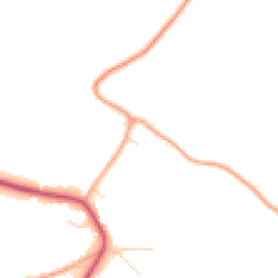 Daytime road noise heatmap for CO9 4FA