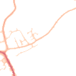 Daytime road noise heatmap for CO9 4JB