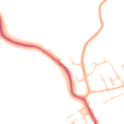 Daytime road noise heatmap for CO9 4PT