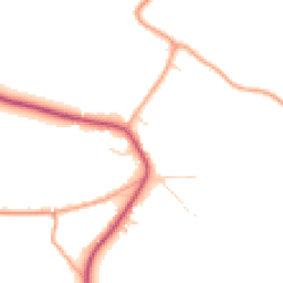 Daytime road noise heatmap for CO9 4RU