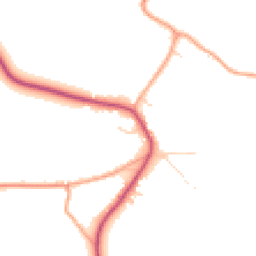 Daytime road noise heatmap for CO9 4RX