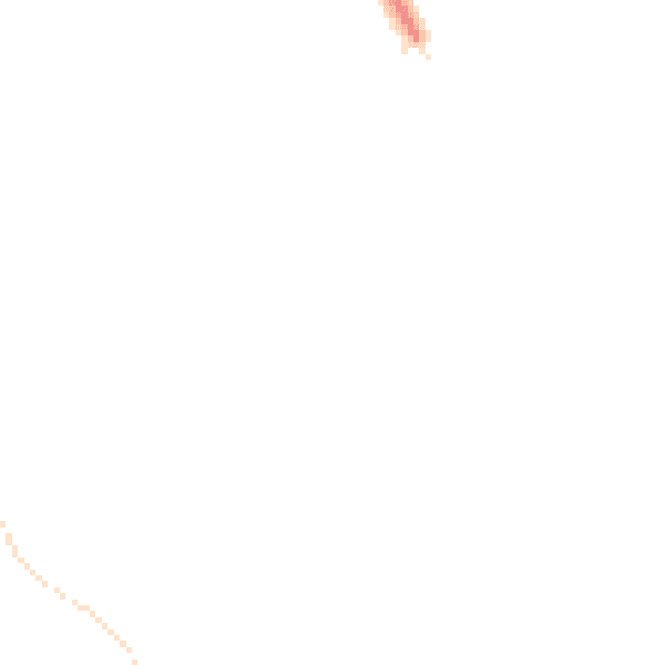 Night-time road noise heatmap for CR0 0AU