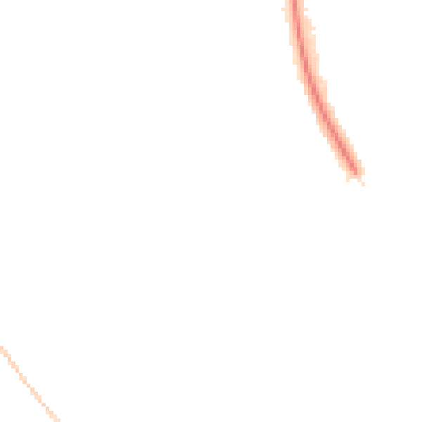 Night-time road noise heatmap for CR0 0BB