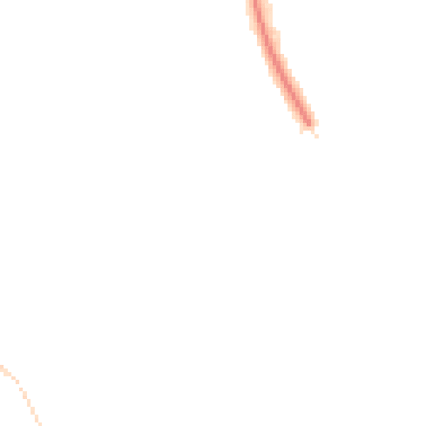 Night-time road noise heatmap for CR0 0BE