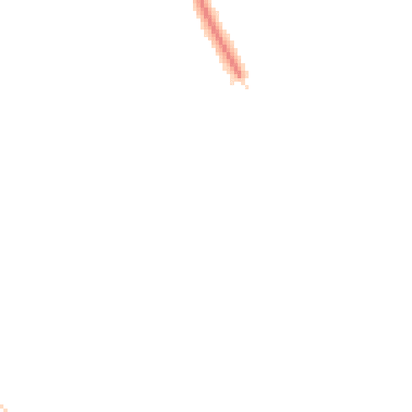 Night-time road noise heatmap for CR0 0BF