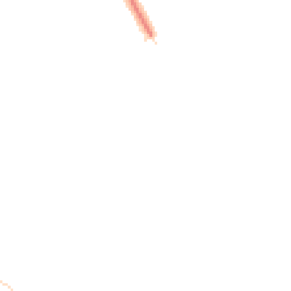 Night-time road noise heatmap for CR0 0BJ