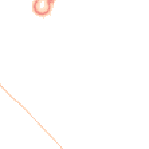Night-time road noise heatmap for CR0 0DD