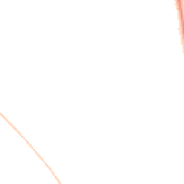 Night-time road noise heatmap for CR0 0DG