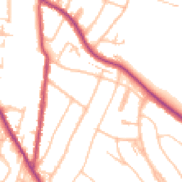 Daytime road noise heatmap for CR2 0AF