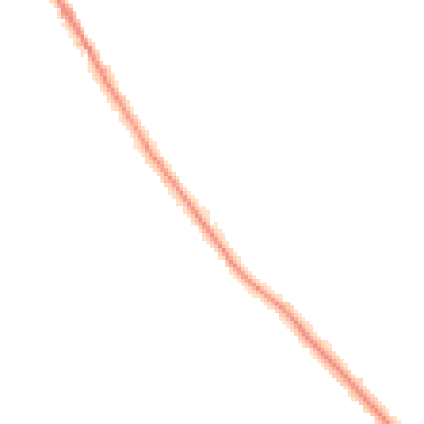 Night-time road noise heatmap for CR2 0AG