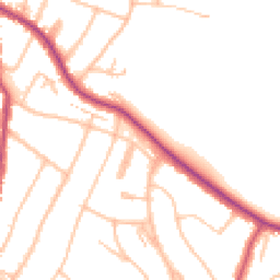 Daytime road noise heatmap for CR2 0AH