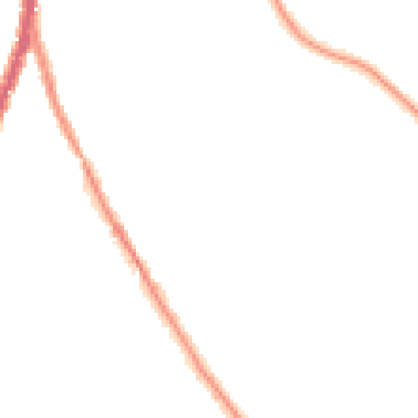 Night-time road noise heatmap for CR2 0BB