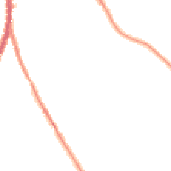 Night-time road noise heatmap for CR2 0FL