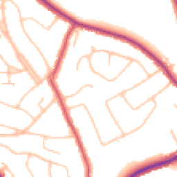 Daytime road noise heatmap for CR2 0LR