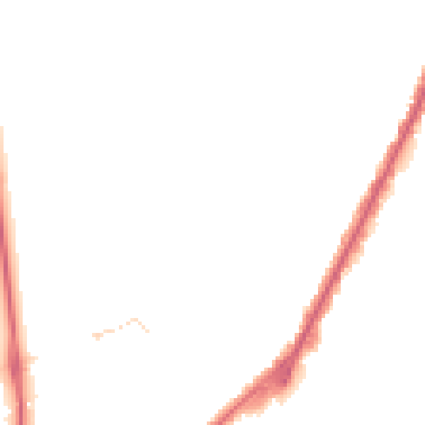 Night-time road noise heatmap for CR2 6BT