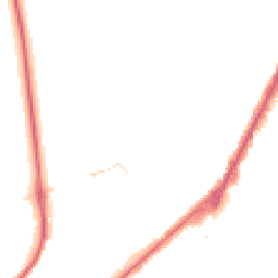 Night-time road noise heatmap for CR2 6DZ