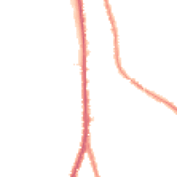 Night-time road noise heatmap for CR2 6EG