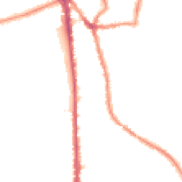 Night-time road noise heatmap for CR2 6HS