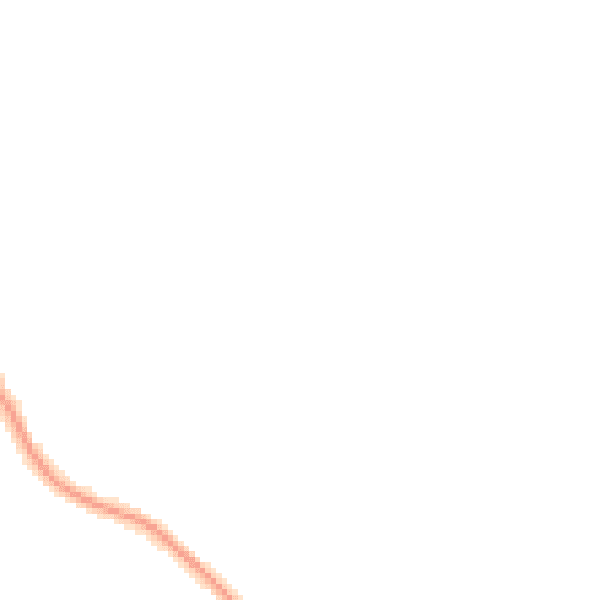 Night-time road noise heatmap for CR2 7BL