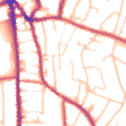 Daytime road noise heatmap for CR2 7DS