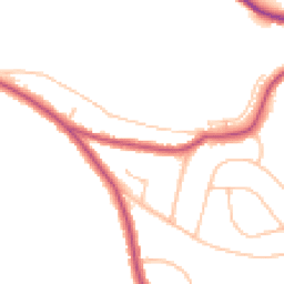 Daytime road noise heatmap for CR2 7JP