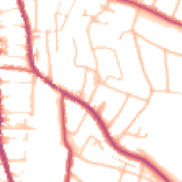 Daytime road noise heatmap for CR2 7QA