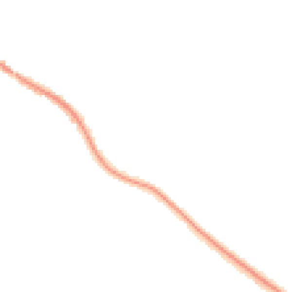 Night-time road noise heatmap for CR2 7QB