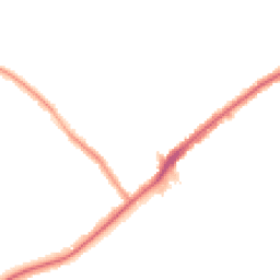 Night-time road noise heatmap for CR2 8DB