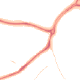 Night-time road noise heatmap for CR2 8JP