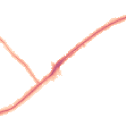 Night-time road noise heatmap for CR2 8LB