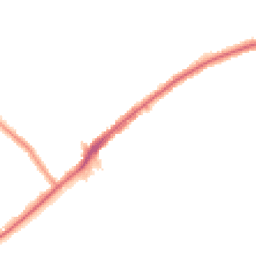 Night-time road noise heatmap for CR2 8LD