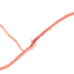 Night-time road noise heatmap for CR2 8LH