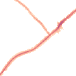 Night-time road noise heatmap for CR2 8RG