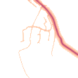 Daytime road noise heatmap for CR2 8TG