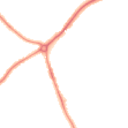 Night-time road noise heatmap for CR2 9AA