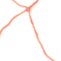 Night-time road noise heatmap for CR2 9BZ