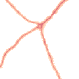 Night-time road noise heatmap for CR2 9ES