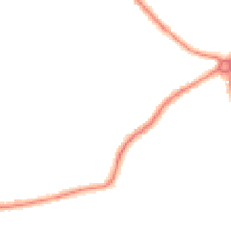 Night-time road noise heatmap for CR2 9FF