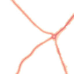 Night-time road noise heatmap for CR2 9JG