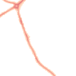 Night-time road noise heatmap for CR2 9LL