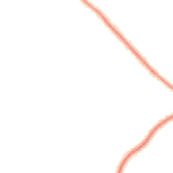 Night-time road noise heatmap for CR2 9NB