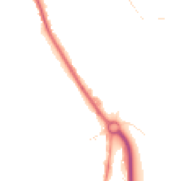 Night-time road noise heatmap for CR3 0BL